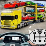 Car Transporter Truck Vehicle Transporter Trailer